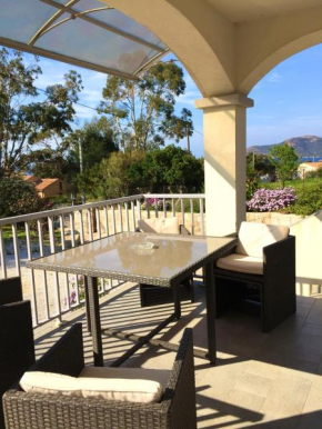Appartement charmant à Galéria avec vue sur mer, 39 m²